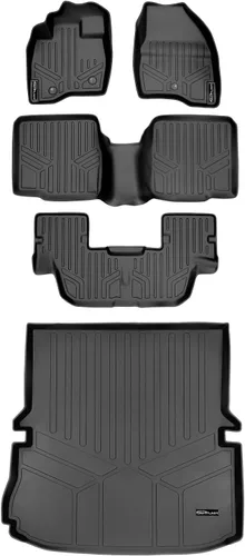 Vista 39 de SMARTLINER Alfombrilla de suelo para maletero de carga para todo tipo de clima para Ford Explorer 2002-2010