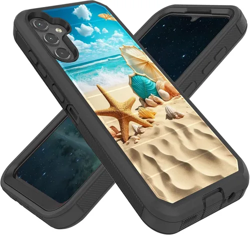 Vista 38 de Diseñada para Galaxy A17 5G de 6.7 pulgadas, resistente, resistente y duradera, a prueba de golpes, híbrida de doble capa, funda protectora de doble