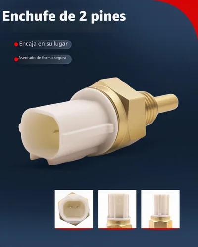 Vista 4 de VEHICODE Sensor de temperatura del refrigerante del motor, sensor de temperatura del agua ECT compatible con Honda Civic Accord CRV Element Pilot