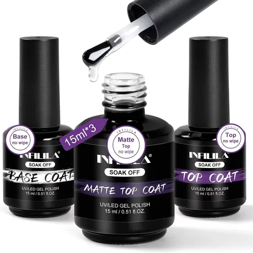 Vista 10 de NXJ INFILILA Gel de uñas de polietileno con purpurina, colores azul bebé, extensión de gel de poliéster para mejorar las uñas, engrosamiento