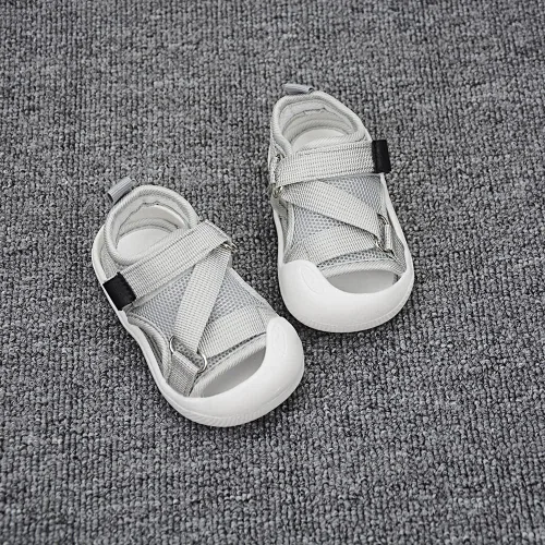 Vista 9 de OAISNIT Sandalias deportivas para bebés, niños y niñas, ligeras, antideslizantes, suela de goma, zapatos de agua acuática para playa, zapatos
