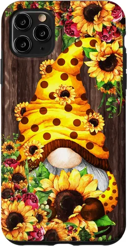 Vista 13 de Yellow Sunflower Gnome for Women Cute Summer Flower Pattern Case for iPhone 17