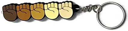 Vista 4 de Black Lives Matter Clothes - Pin esmaltado con solapa I Can't Breathe Wrapped Fist Unity Emoji Woke