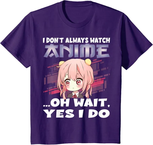 Vista 23 de Ver camiseta japonesa de anime con estampado de anime Girl, Negro, S