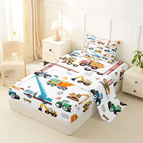 Vista 37 de Erosebridal Highland Cow - Juego de sábanas de tamaño individual con diseño de rosas para niños, niñas, adolescentes, adultos, animales salvajes