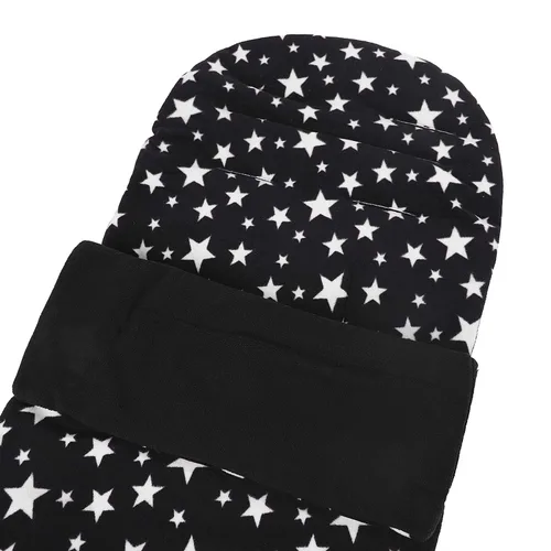 Vista 6 de Bolsas de invierno cálidas para bebé, saco de dormir universal para cochecito de bebé, saco de dormir resistente al viento, forro polar grueso, saco