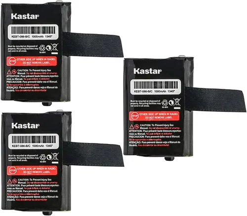Vista 6 de Kastar Paquete de 1 batería de repuesto para Motorola Radio bidireccional Walkie Talkie 53617 M53617 3XCAAA KEBT-086 KEBT-086-B/C BNH-KEBT-086