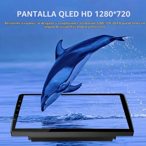Vista 6 de Radio estéreo Android 12 para Chevrolet Silverado y GMC Sierra (2014-2018). Pantalla IPS de 10 pulgadas Octa Core 4GB+64GB Carplay inalámbrico