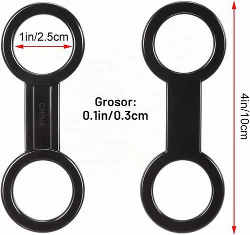 Vista 2 de Weewooday 12 Pcs Buceo Snorkel Keeper Silicona Snorkel Clip