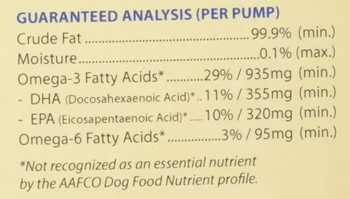 Vista 3 de Grizzly Salmon Plus Omega - Suplemento alimenticio para perros y gatos (varios tamaños) - Omega 3-6-9 de origen silvestre, aceite de salmón salvaje