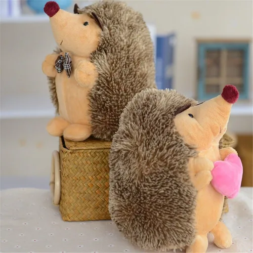 Vista 2 de A-cool 1 par de muñecas de peluche de 7 pulgadas de erizo