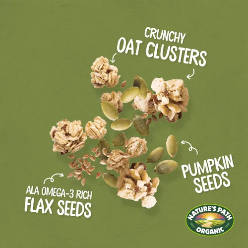 Vista 4 de Nature´s Path - Caja de granola de coco y chía orgánica saludable