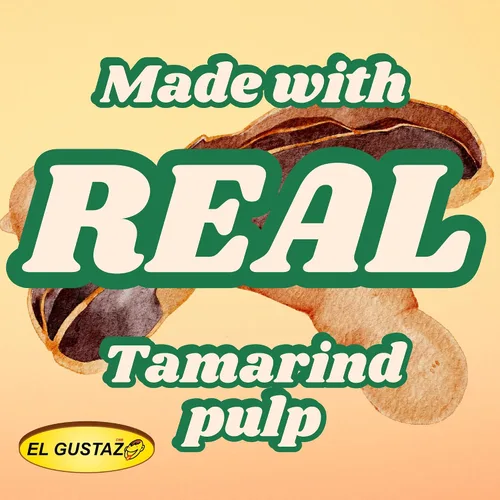 Vista 5 de El Gustazo Caramelos de bolas de tamarindo, Dulce de Tamarindo Natural, sabor dulce y picante, paquete de 8 onzas