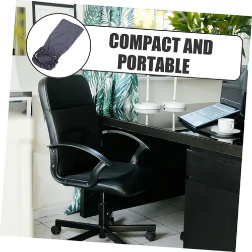 Vista 6 de Homoyoyo Funda para silla de juegos de respaldo alto, sillas de oficina con respaldo alto, color azul, juego de 4 fundas giratorias para sillas
