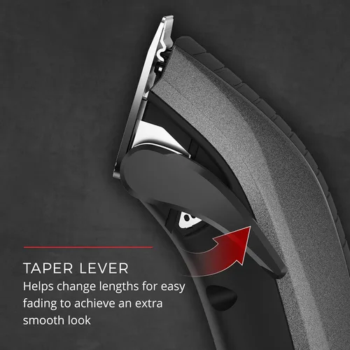 Vista 8 de Remington Easy Fade - Kit de corte de pelo para hombres, peines fijos cónicos y estándar, estuche de viaje incluido, color negro