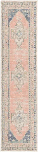 Vista 35 de Unique Loom Whitney Collection - Alfombra rectangular de 2 pies 2 pulgadas x 3 pies 1 pulgadas, color azul francés/beige)