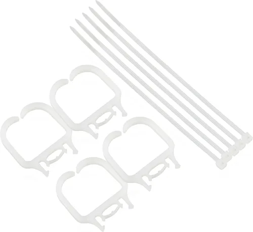 Vista 4 de Cable Matters Panel de conexión de red de 24 puertos para montaje en rack o montaje en pared con certificación UL (panel de conexión Cat6) y soporte
