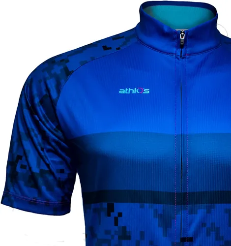 Vista 3 de athlos - Maillot de ciclismo Squad One para hombre