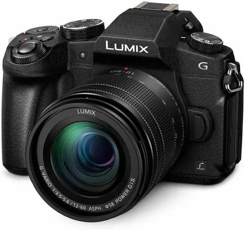 Vista 2 de Panasonic Lumix DMC-G85 - Cámara sin espejo con lente OIS de 0.472-2.362 in F/3.5-5.6 Lumix G Vario Power OIS negro, paquete con bolsa de leva