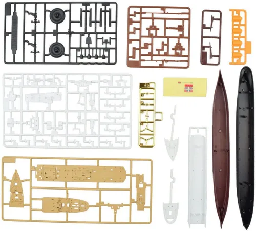 Vista 4 de Premium Hobbies R.M.S Titanic W/Piezas de Colores 1:000 Kit de Modelo de Plástico 310V