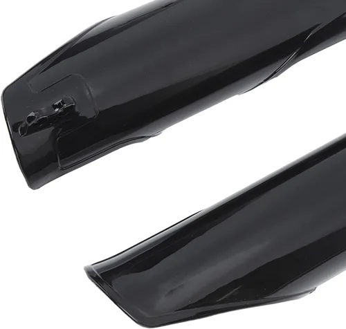 Vista 8 de Cubierta de tubo de horquilla delantera, 2 piezas, cubierta de tubo de horquilla delantera, color negro brillante para CRF250R CRF250X CRF450R CR125