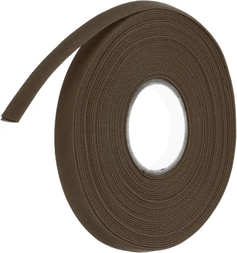 Vista 175 de MECCANIXITY Cinta al bies de doble pliegue de 1 pulgada, cinta al bies de poliéster continua a granel para coser, costura, acolchado, dobladillo