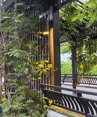 Vista 8 de Lámpara de pared para exteriores, iluminación exterior – Listado ETL, aluminio fundido a presión antioxidante, impermeable, diseño de cilindro