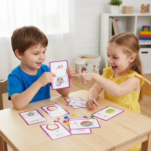 Vista 5 de BAZIC - Tarjeta flash preescolar del alfabeto, 36 por paquete build early skills through quick, colorful, repeatable practice