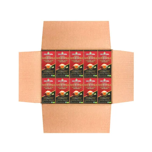Vista 23 de Miracle Tree 's Energizing Moringa Infusion - Chai Mezcla súper cafeína Alternativa de café saludable, perfecta para concentrarse Certificado