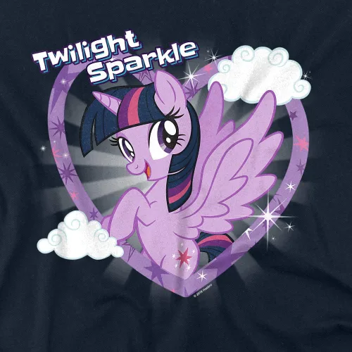 Vista 9 de Popfunk Camiseta y calcomanías clásicas de My Little Pony: Friendship is Magic Twilight Sparkle