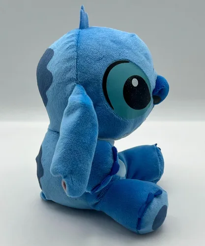 Vista 2 de TY Beanie Baby Stitch - (cuerpo suave) -6", azul