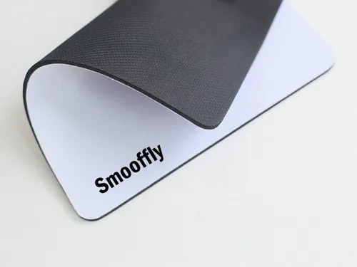 Vista 5 de Smooffly - Tapete de mouse para juegos personalizada con diseño de sublime paisaje de cielo nocturno con la Vía Láctea y los árboles, rectangular