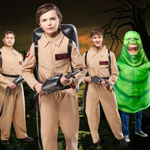 Vista 8 de Classic Ghostbusters disfraz para niños