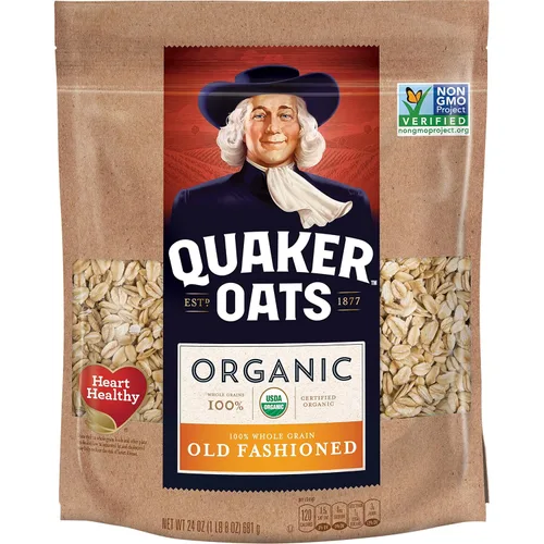 Vista 15 de Quaker Avena instantánea, proteína de azúcar morena de arce, 0.35 onzas de proteína, 12.6 onzas, paquete de 6