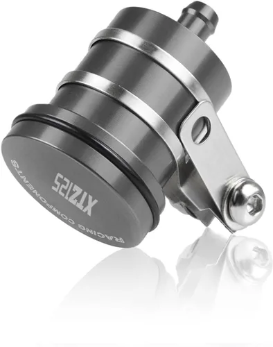 Vista 8 de DOLOX Vaso de aceite para Yamaha XTZ125 2003-2016 2004 2005 2006 2007 2008 2009 10 10 Depósito de líquido de freno trasero Depósito de embrague Tapa