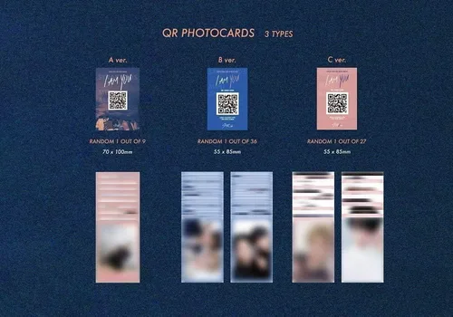 Vista 4 de Stray Kids - I AM You (3er Mini álbum) álbum+Juego de tarjetas de fotos extra (I am ver.)