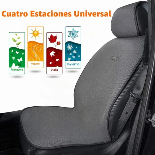 Vista 5 de IsoTowel Funda para Asiento Delantero de Automóvil - Protector de Asiento de Automóvil de Microfibra Absorbe Sudor - Secado Rápido Antideslizante