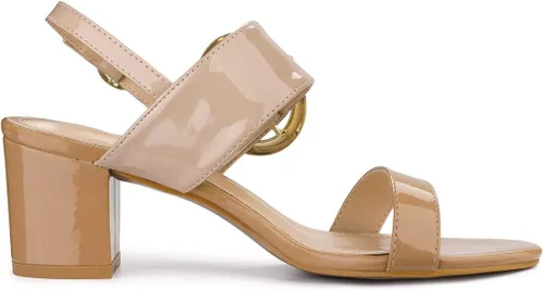 Vista 7 de Allegra K Sandalias de tacón alto para mujer