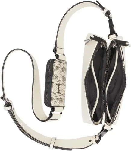 Vista 4 de Calvin Klein Chrome Organizational - Bolso cruzado con cremallera superior 2 en 1