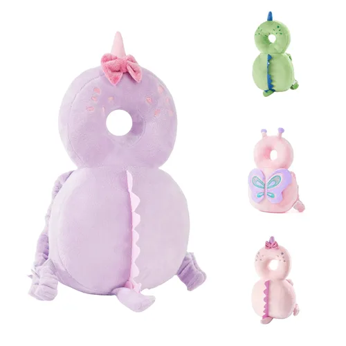 Vista 14 de Almohadilla de protección para la espalda del bebé, protector de seguridad para niños pequeños, mochila para caminar y gatear, almohadilla
