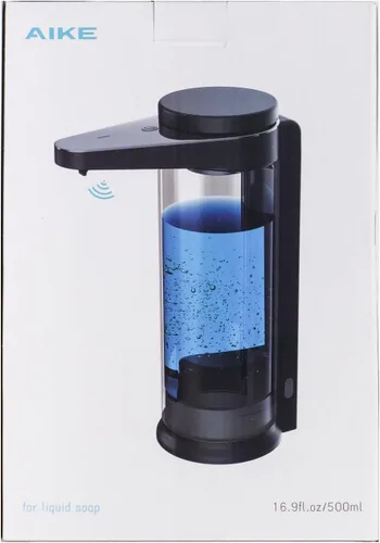 Vista 8 de AIKE Dispensador automático de jabón líquido recargable sin contacto de 17 oz para jabón de platos de cocina