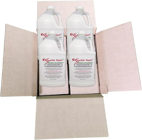 Vista 3 de Essential Depot Botella de 40 libras de hidróxido de sodio de grado alimenticio Micro perlas de tamaño uniforme (cuentas o partículas) – Limpiador
