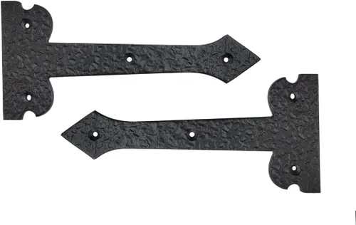 Vista 14 de Adonai Hardware Agee - Correa de aluminio resistente de 7 pulgadas con bisagra frontal falsa o falsa o falsa (paquete de 4, latón antiguo)
