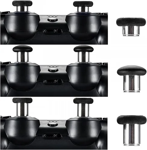 Vista 5 de MMOBIEL Palancas magnéticas de metal 8 en 1 Joysticks analógicos de agarre máximo compatibles con PS4, Slim, Pro Dualshock, Xbox One, One Elite, One
