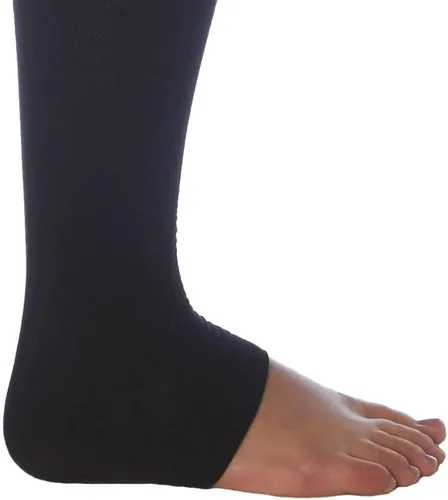 Vista 2 de CzSalus Leggings de alta compresión de punto plano K2 Lipedema, POTS Support de alta compresión (K225-30 mmHg)