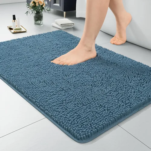 Vista 36 de LOCHAS - Alfombra de baño de lujo lanuda de 24 x 17 pulgadas, color beige
