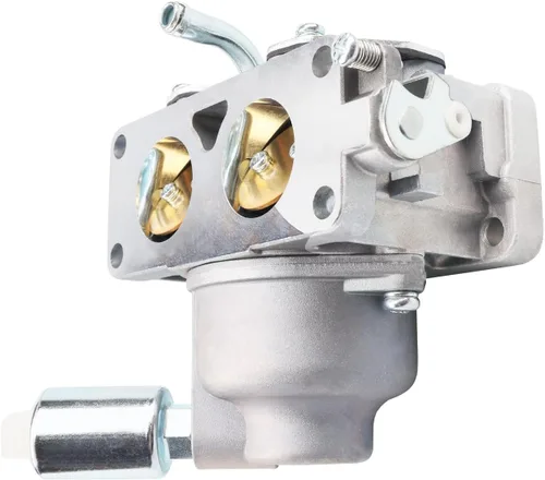 Vista 3 de Carburador para motor V-Twin Briggs & Stratton 796227 de cortacésped con kits de afinación, reemplaza para motores 40G777 40H777 44M777 44P777 44S677