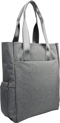 Vista 5 de Bolsa de documentos Oxford con asa y oficina, organizador escolar, para llevar libros de archivos de papel (negro)