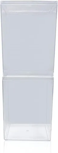 Vista 12 de EcoTEK Protectors Vitrina para figuras de 4" suave cristal transparente