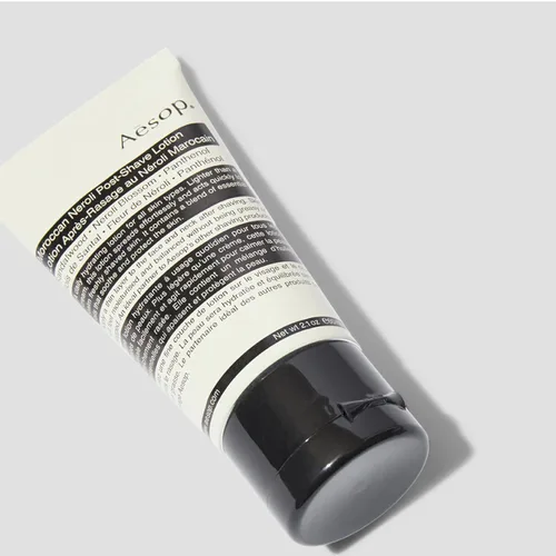 Vista 5 de Aesop Loción marroquí Neroli Post Shave Loción hidratante diaria unisex potenciada con aceites botánicos Calma y calma la piel 2 onzas / 2.0